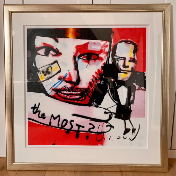 Image 1 of Herman Brood screen print named The Most