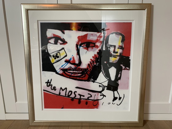 Image 1 of Herman Brood screen print named The Most