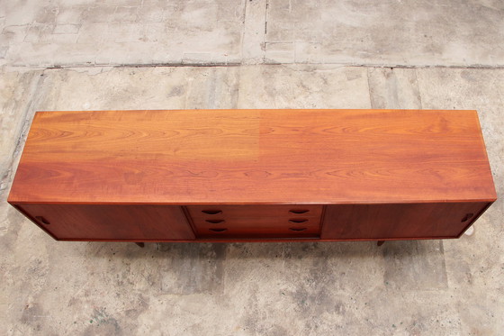 Image 1 of Solid Teak sideboard from Clausen & Son sideboard Denmark 1960