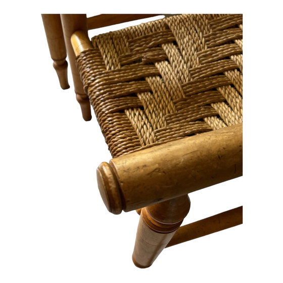 Image 1 of 2 chaises vintage et 2 tabourets