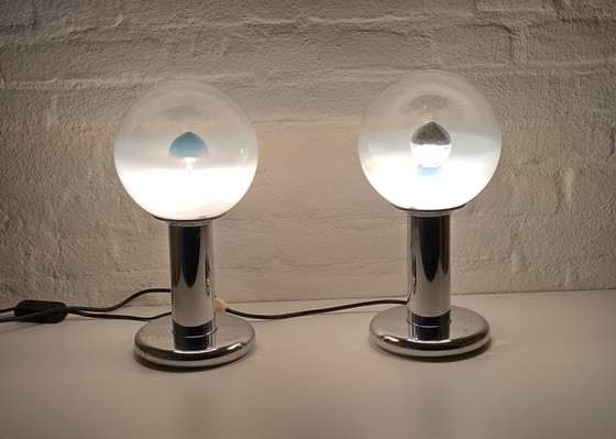 Image 1 of 2x Targetti Sankey table lamps