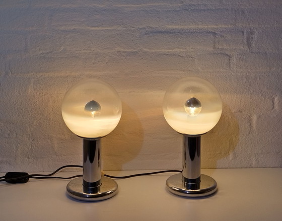 Image 1 of 2x Targetti Sankey table lamps