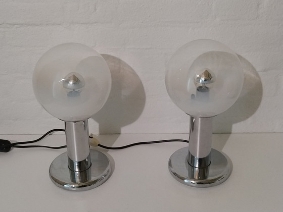 Image 1 of 2x Targetti Sankey table lamps