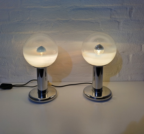 Image 1 of 2x Targetti Sankey table lamps