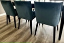 6x Mobitec Soft dining chair