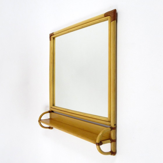 Image 1 of Vintage mirror with shelve