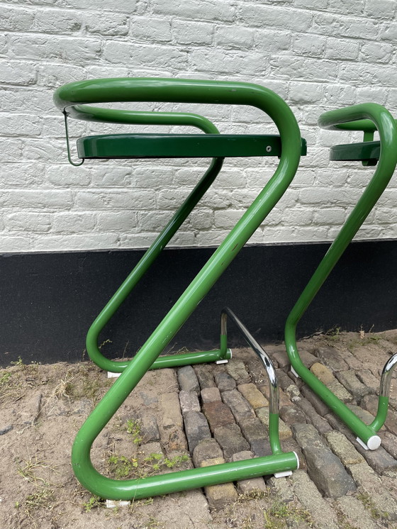 Image 1 of 2x Vintage lammhulst bar stool