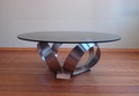 Table basse vintage Knut Hesterberg