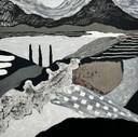 Ronald Boonacker - Sérigraphie Night Sky II