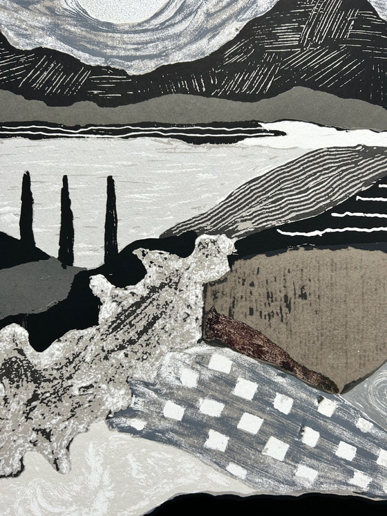 Image 1 of Ronald Boonacker - Serigrafia Night Sky II