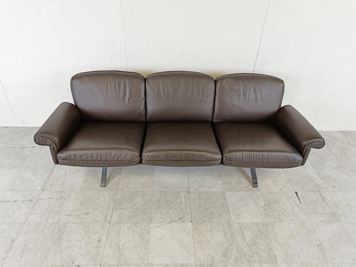 De sede DS31 sofa in brown leather, 1970s