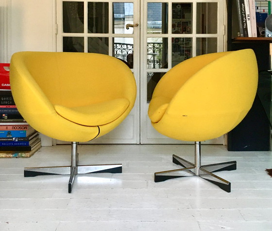 Image 1 of 2x Fauteuil Planet de Svend Ivar Dysthe