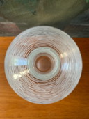 Vase vintage en verre soufflé à la bouche