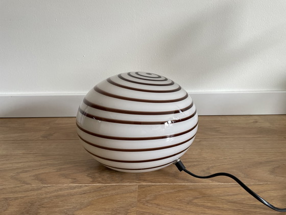 Image 1 of Ilu Di Vetro Swirl Table Lamp