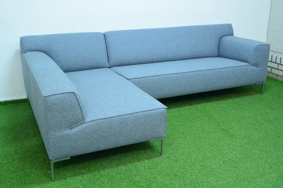 Image 1 of Newly upholstered Design on Stock Bloq corner sofa 