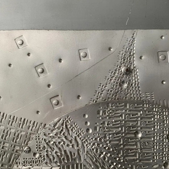 Image 1 of Lino Tiné abstract steel sculpture