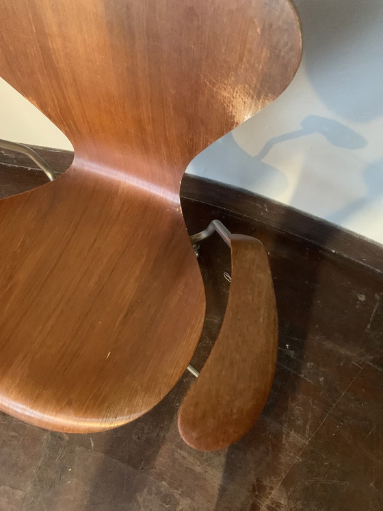 Image 1 of Chaise de bureau Arne Jacobsen Fritz Hansen