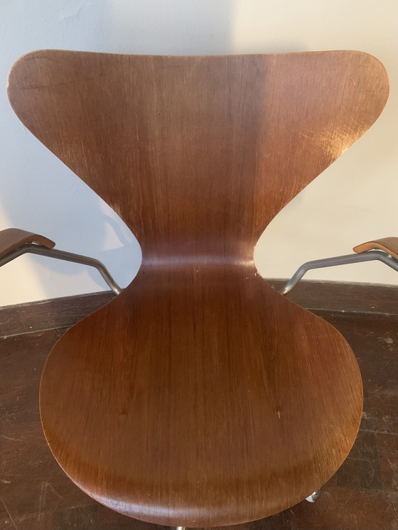 Image 1 of Chaise de bureau Arne Jacobsen Fritz Hansen