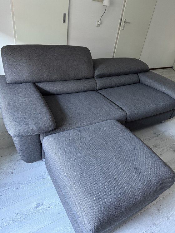 Image 1 of Hulshoff sofa + ottoman