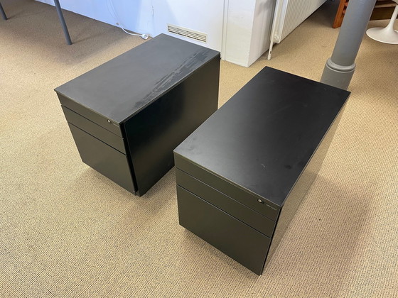 Image 1 of 2x Ahrend desk mobile drawer unit