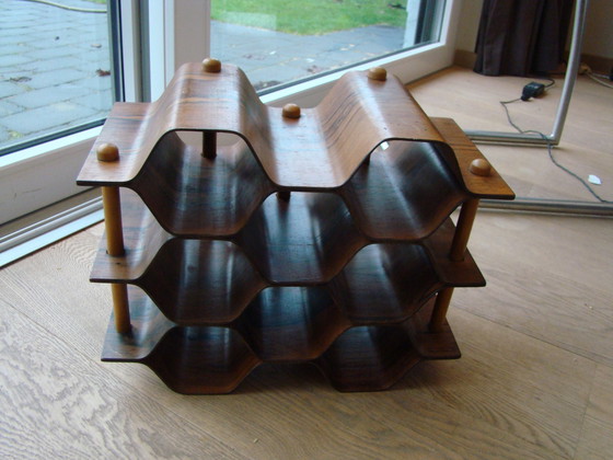 Image 1 of AB Formträ wine rack by Torsten Johansson