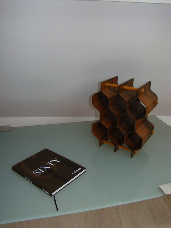 Image 1 of AB Formträ wine rack by Torsten Johansson