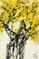 Yi Zheng Lin - Dipinto originale