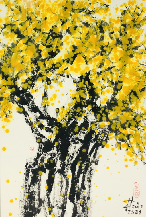 Yi Zheng Lin - Peinture originale