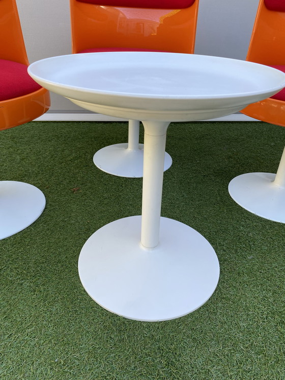 Image 1 of Space age chairs set with table