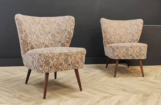 Image 1 of Deux chaises de cocktail Mid Century | Vintage - set 2 chaises