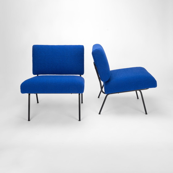 Image 1 of 2x Florence Knoll Model 31 armchairs 