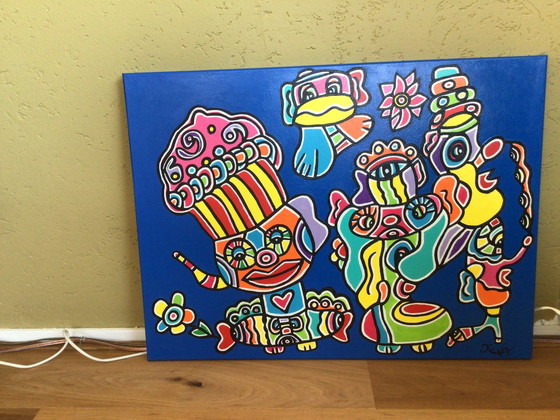 Image 1 of Bellissimo dipinto colorato