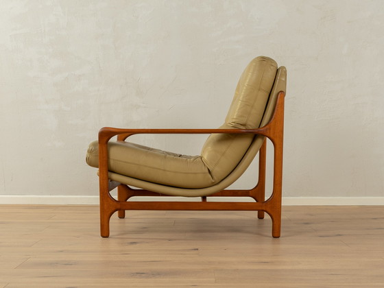 Image 1 of leather armchair vintage