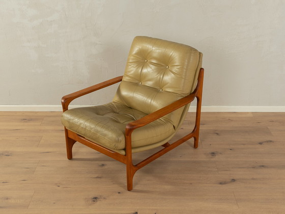 Image 1 of leather armchair vintage