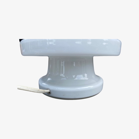 Image 1 of Lampe champignon vintage en verre