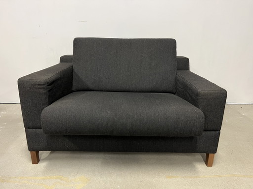 Leolux Cuno Armchair fabric anthracite