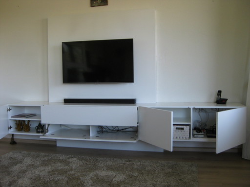 Design wall unit incl. TV unit