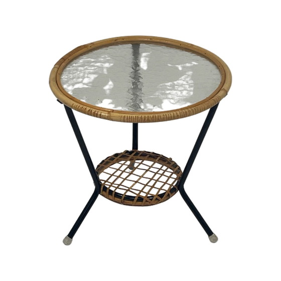 Image 1 of Tavolino Rohe Noordwolde con rattan