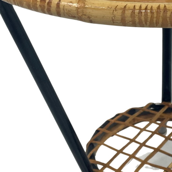 Image 1 of Tavolino Rohe Noordwolde con rattan