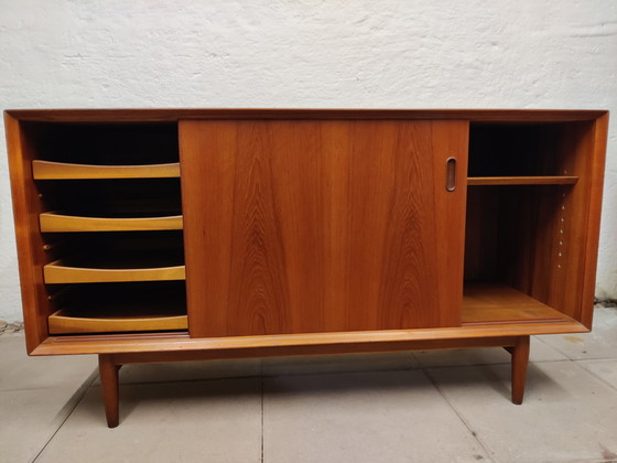 Image 1 of Buffet danois en teck no. OS11 par Arne Vodder pour Sibast Furniture