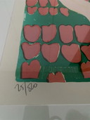 Jan Cremer, sérigraphie - Miss Tulip