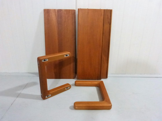 Image 1 of Dyrlund teak wall shelf bookshelf Denmark