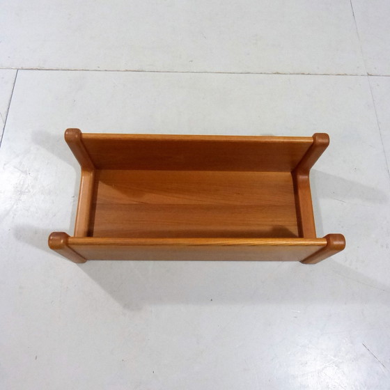 Image 1 of Dyrlund teak wall shelf bookshelf Denmark