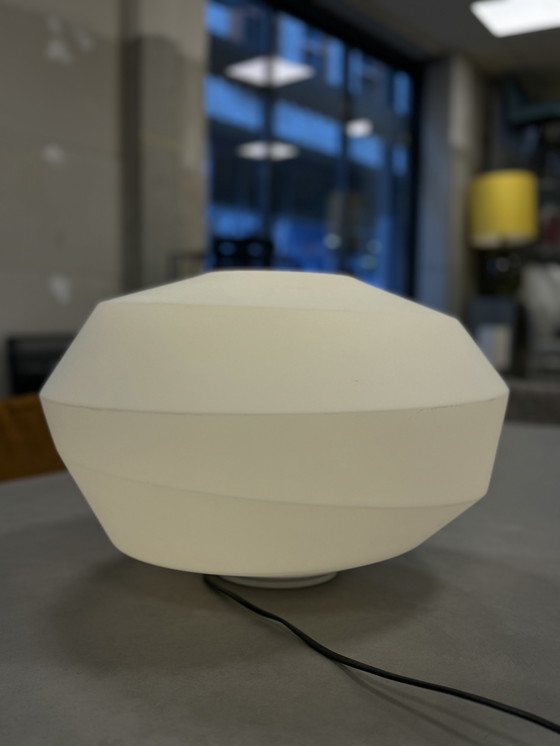 Image 1 of Natuzzi Table Lamp White design lamp Floor lamp