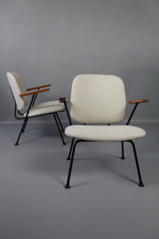 Image 1 of 2x Gijs van Der Sluis arm chairs