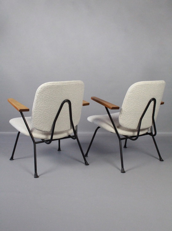 Image 1 of 2x Gijs van Der Sluis arm chairs