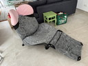 Fauteuil Cassina Wink - Tissu supérieur Fixer