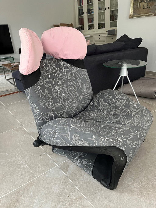 Fauteuil Cassina Wink - Tissu supérieur Fixer