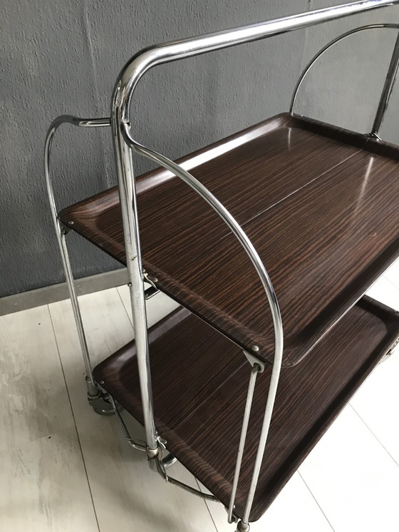 Image 1 of Vintage Serveertrolley Bremshey & Co