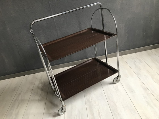 Image 1 of Vintage Serveertrolley Bremshey & Co